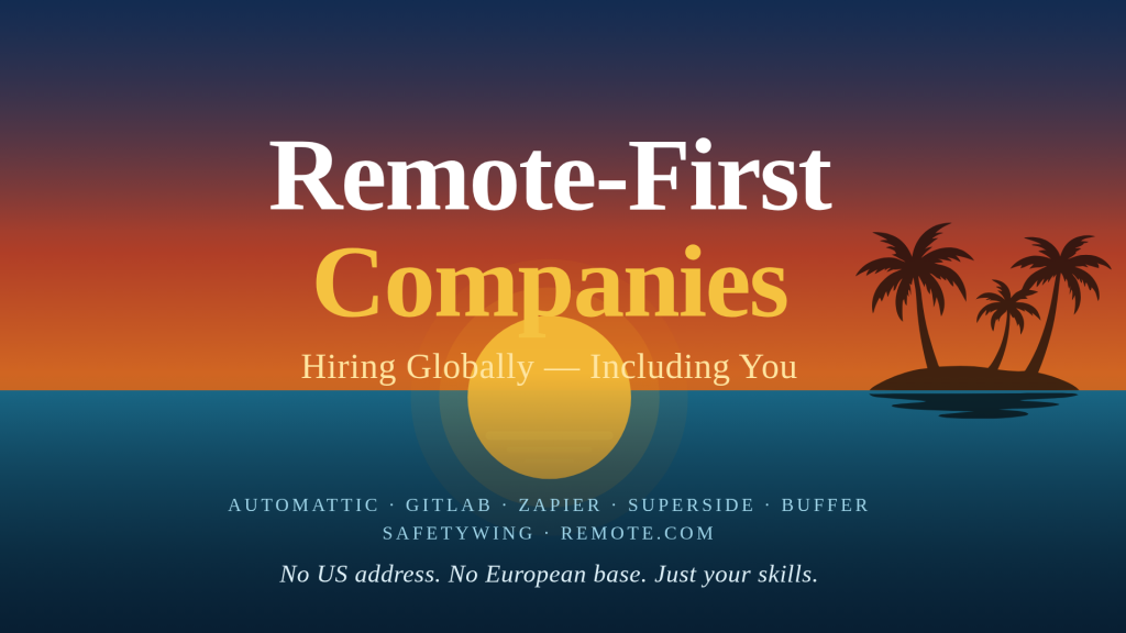 Remote-First Companies Hiring Globally
